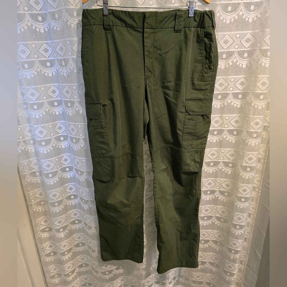 Police Uniform Pants Elbeco Response Ripstop ADU Trousers Women's 18 Tall Spruce